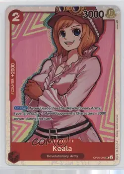 2023 One Piece Card Game: Awakening of the New Era OP05 SR Koala #OP05-006 00jz - Image 1