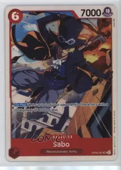 2023 One Piece Card Game: Awakening of the New Era OP05 SR Sabo #OP05-007 00jz - Image 1