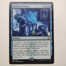 Flawless Forgery | MTG | NCC | 026/093 | Same Day Shipping! - Image 1