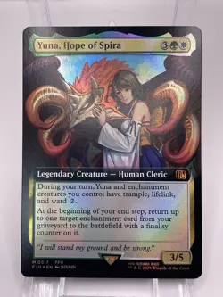 mtg Spira's Hope Yuna English Expansion FOIL FF 368262 - Image 1