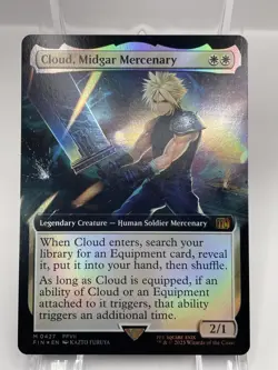 mtg midgall mercenaries cloud english expansion FOIL FF 234812 - Image 1