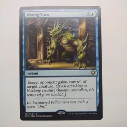 Wrong Turn | MTG | CMR | 107/361 | Same Day Shipping! - Image 1