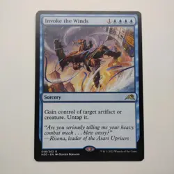 Invoke the Winds | MTG | NEO | 058/302 | Same Day Shipping! - Image 1