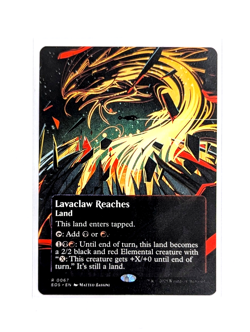 Lavaclaw Reaches R 0067 Borderless REGULAR MTG Edge Of Eternities EOS EN NM/M - Image 1