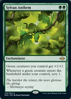 Sylvan Anthem ~ Modern Horizons 2 [ NearMint ] [ Magic MTG ] - Image 1
