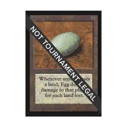 WOTC MtG International Ed. Dingus Egg (R) NM - Image 1