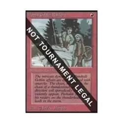 WOTC MtG Collector's Ed Mons's Goblin Raiders (CE) (C) EX - Image 1