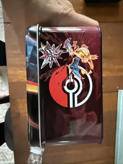 POKEMON Scarlet & Violet -CHARIZARD COLLECTORS TIN , LUNCH BOX, Empty FREE SHIP! - Image 5
