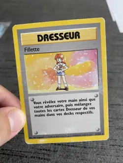 Carte Pokemon Fillette 75/102 Rare Set De Base Wizards Francais Occasion - Image 3
