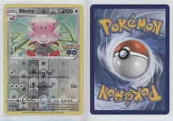 Blissey Reverse Foil Pokemon Sword & Shield Pokemon Go #052 0kb5 - Image 3