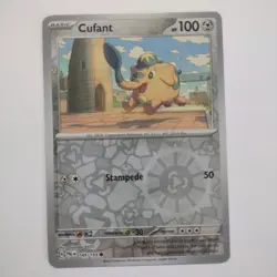 149/193 Cufant Reverse Holo Common Paldea Evolved Pokemon TCG - Image 1