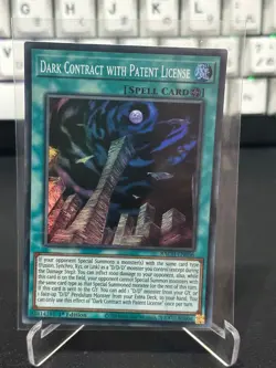 Dark Contract with Patent License MP23-EN030 YuGiOh - Image 1