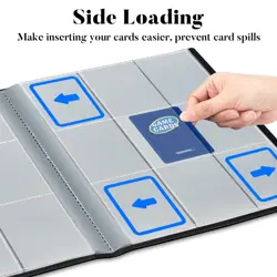 Card Binder 9 Pocket, 396 Pockets Trading Card Binder, Premium Collector Album - Image 4