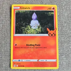 024/196 Litwick : Common Card : Trick or Trade 2023 Pokemon Trading Card Game NM - Image 1