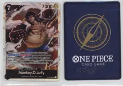 2023 One Piece Card Game: Kingdoms of Intrigue OP04 Japanese Monkey D Luffy 02l5 - Image 3