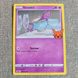 089/202 Sinistea : Common Card : Trick or Trade 2023 Pokemon TCG NM - Image 1