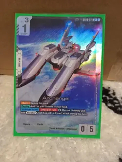 Gundam card game Archangel c+ ALT ART - Image 2