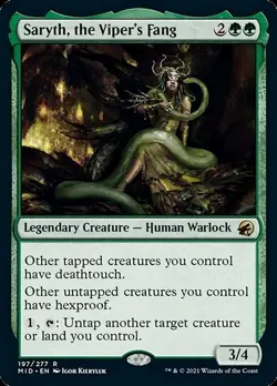 Saryth, the Viper's Fang ~ Midnight Hunt [ NearMint ] [ Magic MTG ] - Image 1