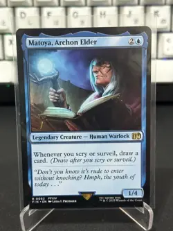 MTG Final Fantasy Rare MATOYA, ARCHON ELDER non foil - Image 1
