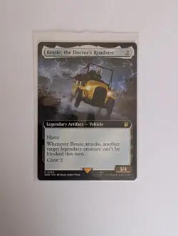 MtG Bessie, The Doctor's Roadster R Doctor Who Magic The Gathering NM/M - Image 1