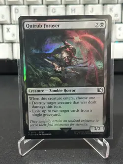 MTG Mint Singles - Qutrub Forayer 0112 | FIN | Foil | - Image 1