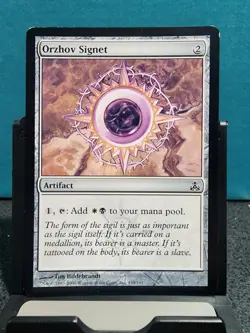 MTG Orzhov Signet - Guildpact (155/165) Artifact - Image 1