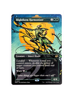 Mightform Harmonizer R 0297 Borderless REGULAR MTG Edge Of Eternities EOE EN - Image 1