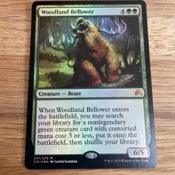MTG Mythic - Woodland Bellower - Magic Origins - Foil NM - wow! - Image 1