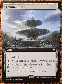 ??Fountainport?? MTG | Bloomburrow | Borderless | NM/M | R 0368 - Image 1