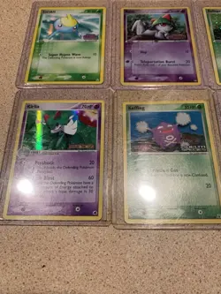 Rare Pokemon Stamped Card Lot Of 10 - Trading Card Game - Sealo, Some Holo - Image 3