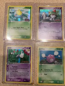 Rare Pokemon Stamped Card Lot Of 10 - Trading Card Game - Sealo, Some Holo - Image 4