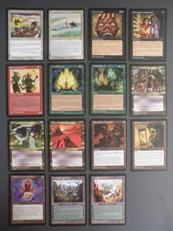 mtg magic complete full set collection visions FRENCH vf fr vision 167/167 - Image 1