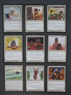mtg magic complete full set collection visions FRENCH vf fr vision 167/167 - Image 4