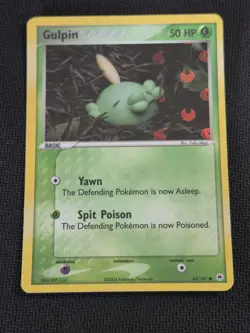 Gulpin - 62/101 - Pokemon Hidden Legends Reverse Holo Rare NM - Image 1