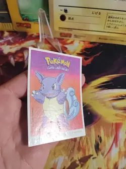 Pokemon Karte Card Schillok Wartortle Dunkin Boomer Sticker Vintage Rare Wotc VG - Image 5