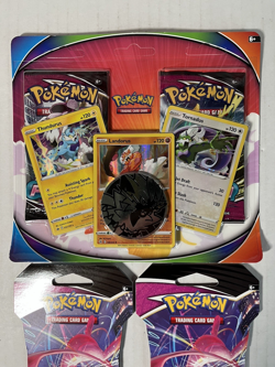 Pokemon TCG: Fusion Strike LOT- 2-Pack Blister & 2 Sleeved Boosters! Tornadus - Image 2