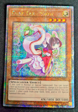 Yugioh Fairy Tail - Snow (Quarter Century Secret Rare) Quarter Century Stampede - Image 1