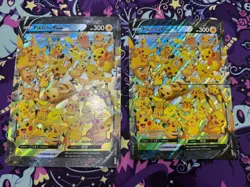 Pikachu V-Union 4-Card Set - SWSH141 Black Star Promo - GEM MINT - Pokemon TCG - Image 1