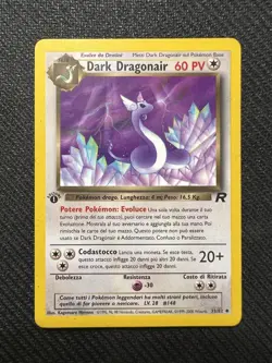 Pokemon Card - Dark Dragonair Team Rocket 33/82 Prima Edizione 1st edition ITA - Image 1