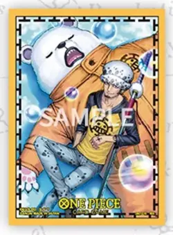 Law and Bepo One One Piece Card Official 70 Sleeves Limited Edition Vol.4 JP - Image 1