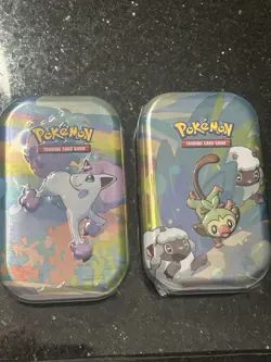 Pokemon TCG Scarlet & Violet Paldean Fates Mini Tins, 20-Card Lot, New Sealed - Image 1