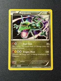 2016 Pokemon TCG Rayquaza XY141 Promo XY Promos Card Near Mint - Image 1