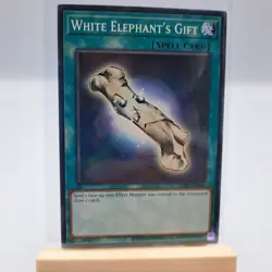 Yugioh TCG Single Card White Elephants Gift #026 Spell Card - Image 1