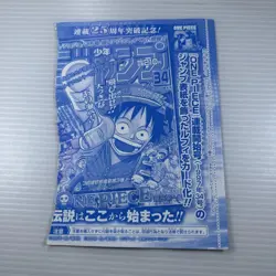 One Piece Card Game Monkey D. Luffy: Weekly Shonen Jump Promo Card Unused - Image 2
