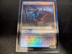 MTG Magic the Gathering FOIL Serum-Core Chimera ONE! - Image 1
