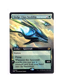 Sledge-Class Seedship R 0346 Extended Art Regular MTG Edge Of Eternities EOE EN - Image 1