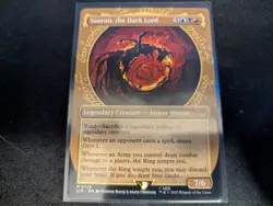 MTG Magic the Gathering Sauron, the Dark Lord Showcase LTR! - Image 1