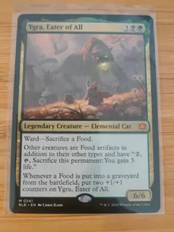 MTG Ygra, Eater of All 0241 Bloomburrow M/NM Free UK P&P - Image 1