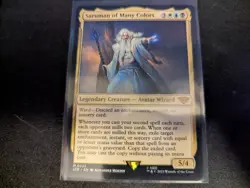 MTG Magic the Gathering Saruman of Many Colors LTR! - Image 1