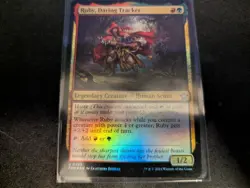 MTG Magic the Gathering FOIL Ruby, Daring Tracker FDN! - Image 1